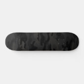 Zwarte Stealth Camo Skateboard (Horizontaal)