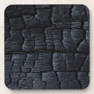 Zwarte steenkool onderzetter