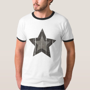 Zwarte ster 2 t-shirt