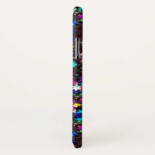 zwarte sterren Case-Mate iPhone case (Achterkant / rechts)