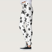 Zwarte sterren Leggings (Links)