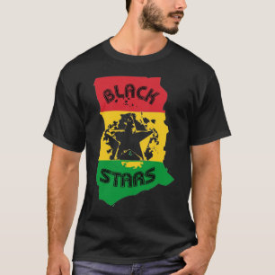 Zwarte sterren t-shirt