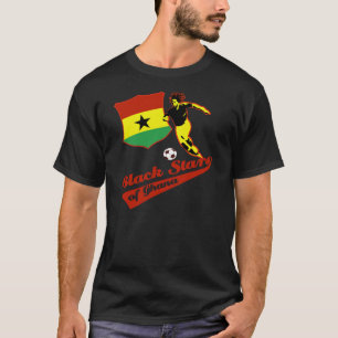 Zwarte sterren van Ghana T-shirt