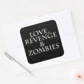 Zwarte Stickers (Envelop)