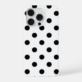 Zwarte Stip iPhone 15 Pro Hoesje