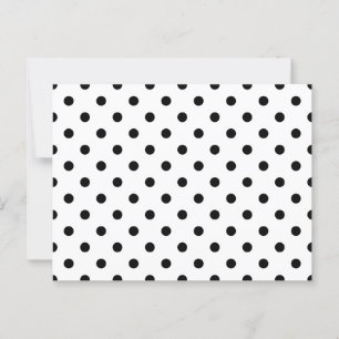 Zwarte Stippen Briefkaart