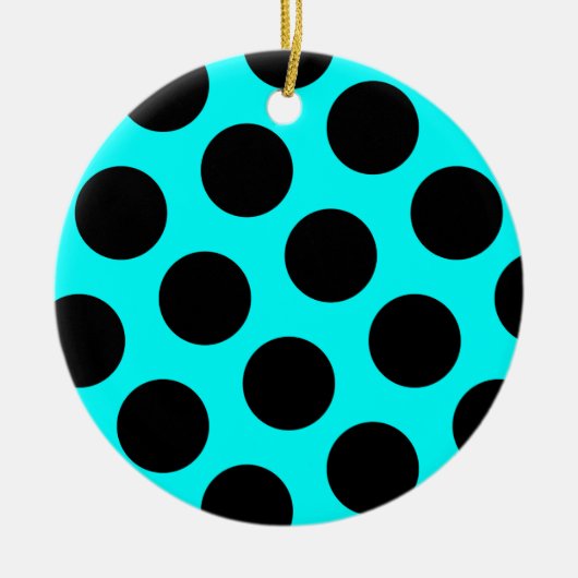 Zwarte Stippen Ornament (Voorkant)