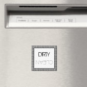 Zwarte Stippen Vaatwasser Magneet (Insitu (Vaatwasser))