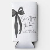 Zwarte Strik Trouwfeest Bruidsbruiloft (Voorkant)