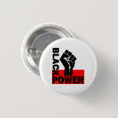 ZWARTE STROOM RONDE BUTTON 3,2 CM (Voorkant /achterkant)