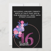 ZWARTE STROOMELEGANT KAART (Achterkant)