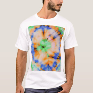 Zwarte stropdas kleurstof, Grungy . T-shirt