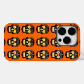 Zwarte Suiker Schedel Case-Mate iPhone Case (Achterkant (horizontaal))