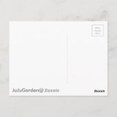 Zwarte Suikerhuid Briefkaart (Achterkant)