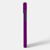 Zwarte Suikerhuid Case-Mate iPhone Case (Achterkant / Links)