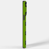 Zwarte Suikerhuid Case-Mate iPhone Case (Achterkant / Rechts)