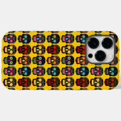 Zwarte Suikerhuid Case-Mate iPhone Case (Achterkant (horizontaal))
