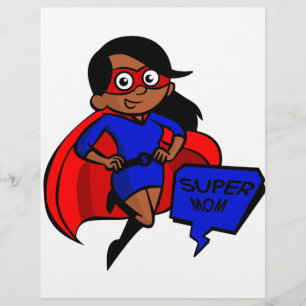 zwarte supermoeder