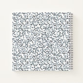 Zwarte takken notitieboek (Achterkant)