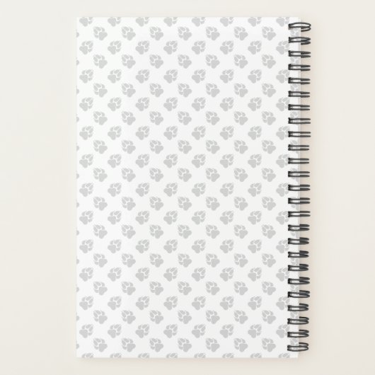 Zwarte & Tan Long Hair Dachshund Cartoon Dog & Tex Planner (Achterkant)