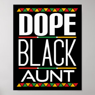 Zwarte Tante Zwarte Geschiedenis Maand Drugs Poster