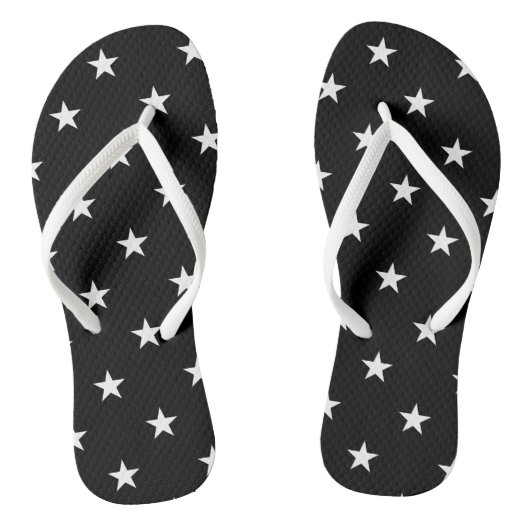 Zwarte Teenslippers (Voetbed)