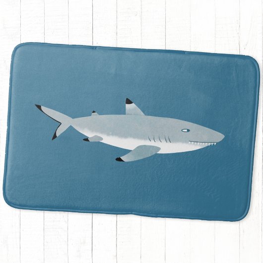 Zwarte Tipped Reef Shark Fun Badmat