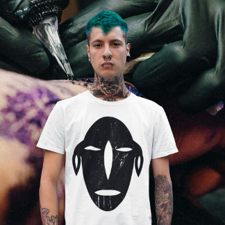 Zwarte totempaal t-shirt