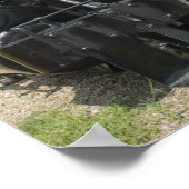 Zwarte trein poster (Hoek)