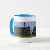  zwarte trekker - Boerderij Mok (Voorkant links)