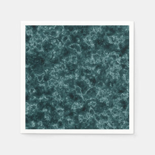Zwarte turkooismarmer servet