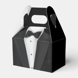 Zwarte Tuxedo Bedankdoosjes