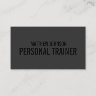 Zwarte uit Trainer Visitekaartjes