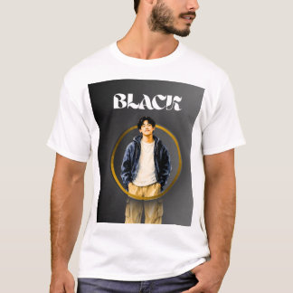 Zwarte Urban Style Heren Grafische T-Shirt