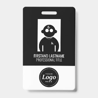 Zwarte V1 Personeelsbadge Badge