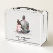 Zwarte vader en dochter Bond (4) (Achterkant)