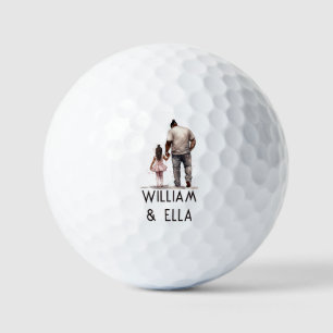 Zwarte vader en dochter Bond (6) Golfballen