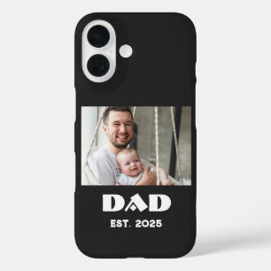 Zwarte Vader Vastberaden Krachtig Foto iPhone 16 Hoesje