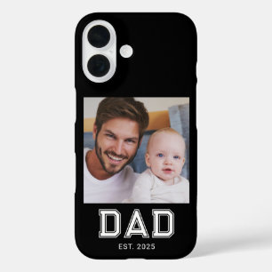 Zwarte Vader Vestigde Krachtige Foto iPhone 16 Hoesje