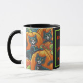 ZWARTE VANGSTEN IN PUMPKIN PATCH HALLOWEEN MOK (Links)