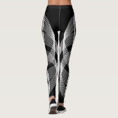 Zwarte ventilator leggings (Achterkant)