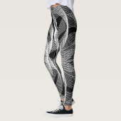 Zwarte ventilator leggings (Links)