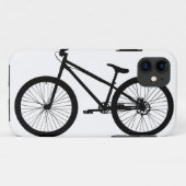 Zwarte Vintage Fiets Eenvoudige Hoes iPhone 5 Cove (Achterkant (horizontaal))