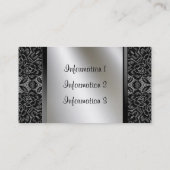  zwarte Visitekaartjes (Achterkant)