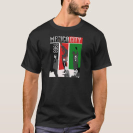 ZWARTE VISSILENT PROTEST T-SHIRT