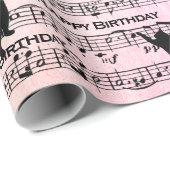 Zwarte vlekjes op blad cadeaupapier (Rol Hoek)