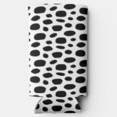 Zwarte vlekkerige achtergrond wit (Achterkant)