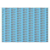 Zwarte vlekvormige cartoon tafelkleed (Voorkant (Horizontaal))