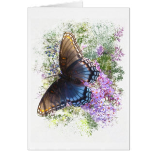 Zwarte vlinder #2 blanco