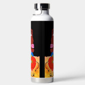 Zwarte vlinder - waterfles (Rechts)